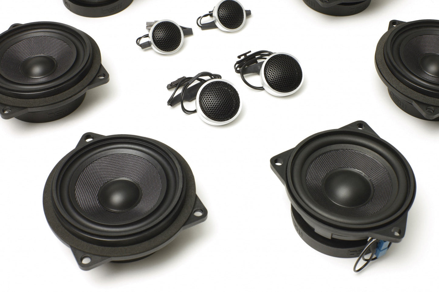 BACKORDERED - SHIPS SECOND HALF OF JULY - RECOMMEND YOU ORDER NOW, LIMITED FUTURE INVENTORY - Stage One BMW Speaker Upgrade for E92 Coupe with Premium Top Hi-Fi