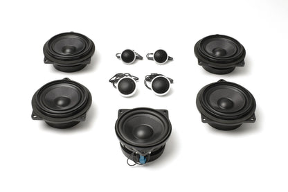 BACKORDERED - SHIPS SECOND HALF OF JULY - RECOMMEND YOU ORDER NOW, LIMITED FUTURE INVENTORY - Stage One BMW Speaker Upgrade for E93 Convertible with Premium Top Hi-Fi