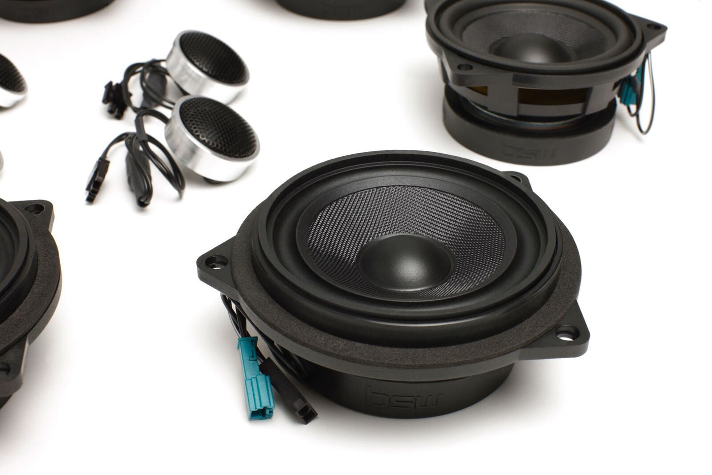 BACKORDERED - SHIPS SECOND HALF OF JULY - RECOMMEND YOU ORDER NOW, LIMITED FUTURE INVENTORY - Stage One BMW Speaker Upgrade for E93 Convertible with Premium Top Hi-Fi