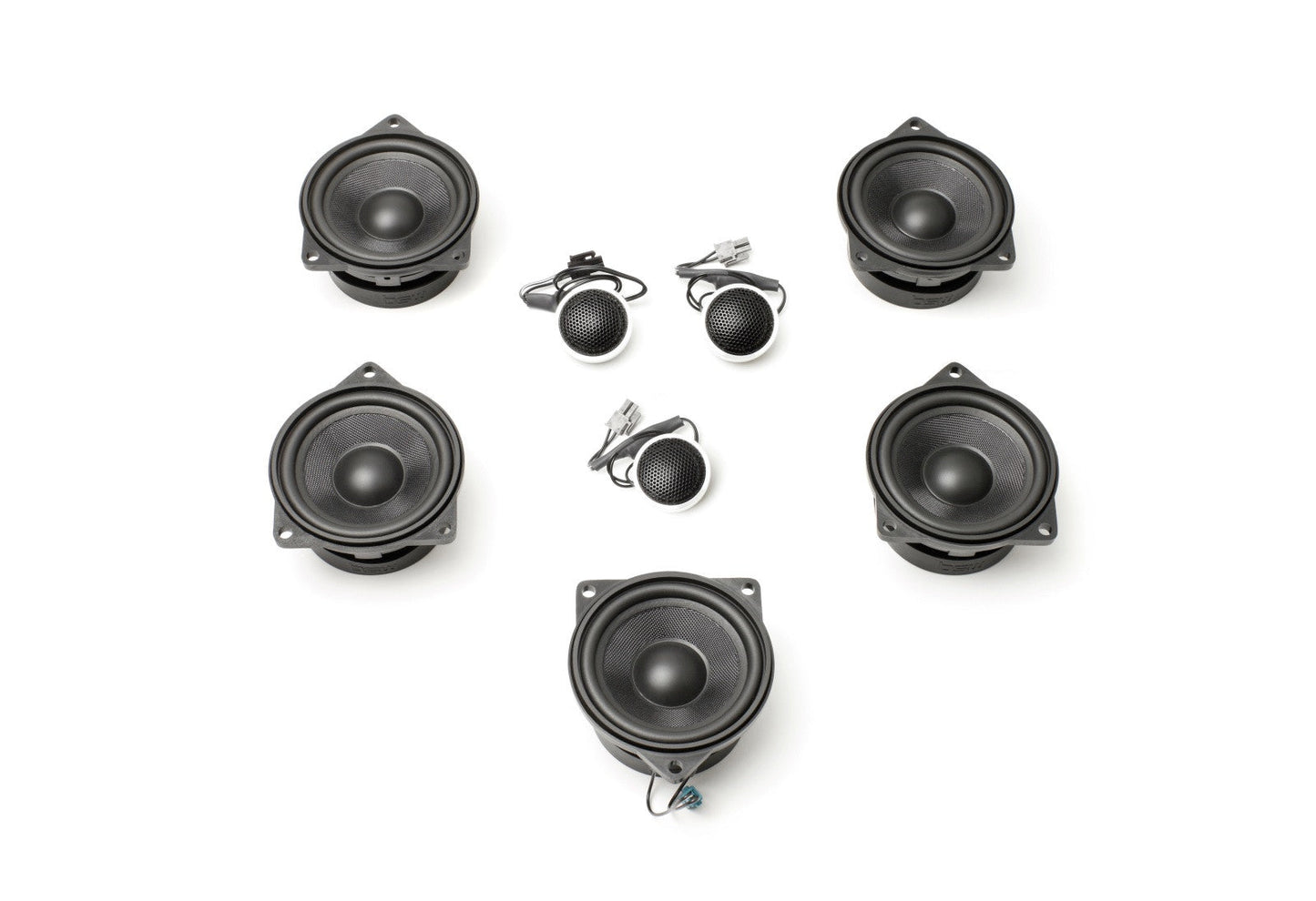 BACKORDERED - SHIPS SECOND HALF OF JULY - RECOMMEND YOU ORDER NOW, LIMITED FUTURE INVENTORY - Stage One BMW Speaker Upgrade for F01/F02 with Standard Hi-Fi