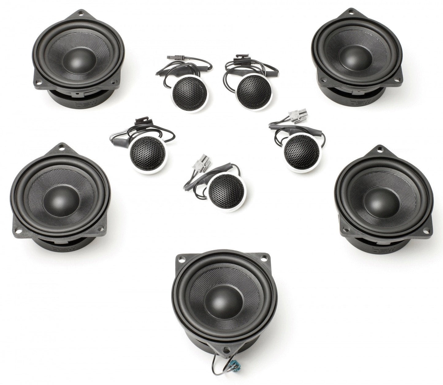 BACKORDERED - SHIPS SECOND HALF OF JULY - RECOMMEND YOU ORDER NOW, LIMITED FUTURE INVENTORY - Stage One BMW Speaker Upgrade for F07 Gran Turismo with Standard Hi-Fi