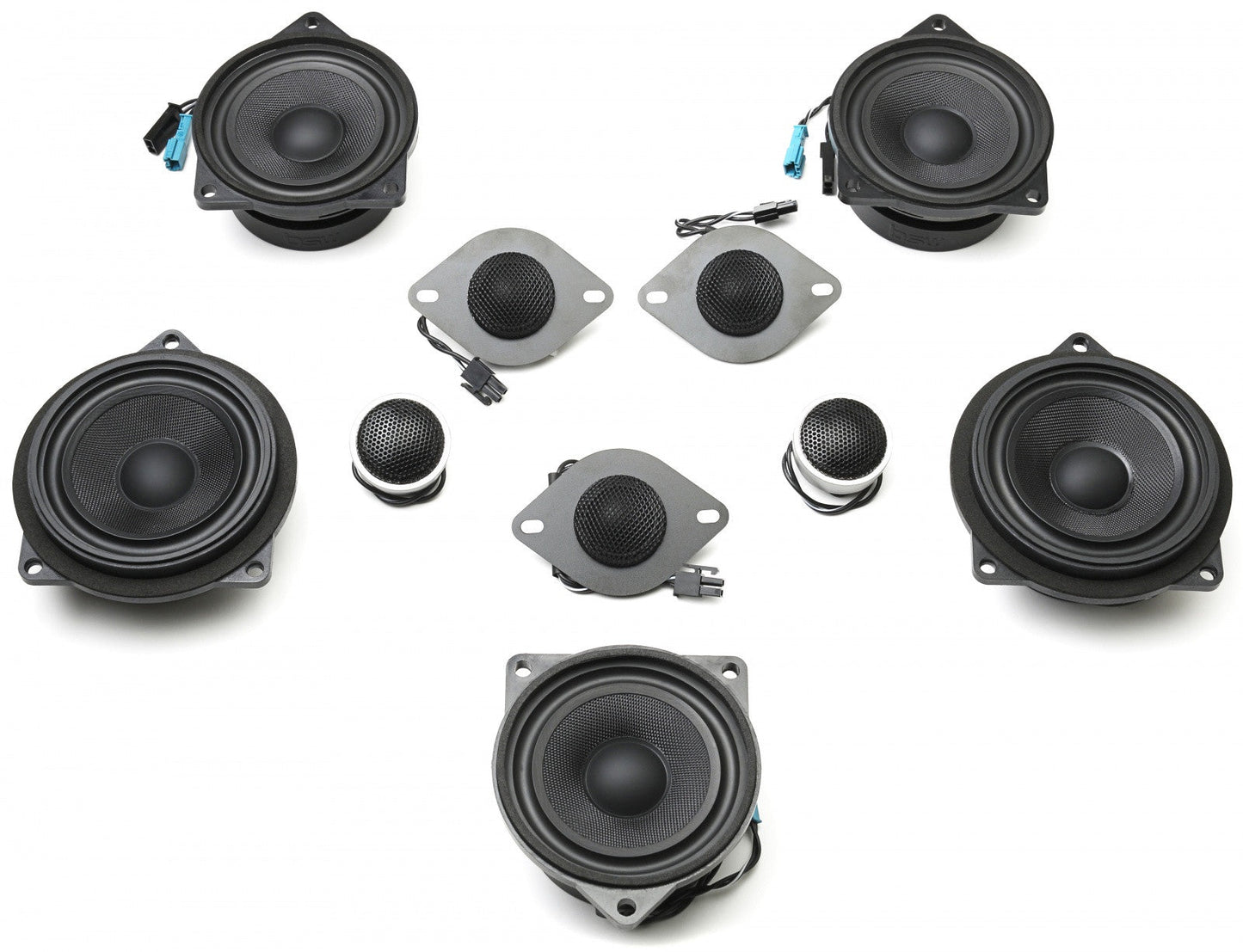 BACKORDERED - SHIPS SECOND HALF OF JULY - RECOMMEND YOU ORDER NOW, LIMITED FUTURE INVENTORY - Stage One BMW Speaker Upgrade for F10 Sedan with Standard Hi-Fi