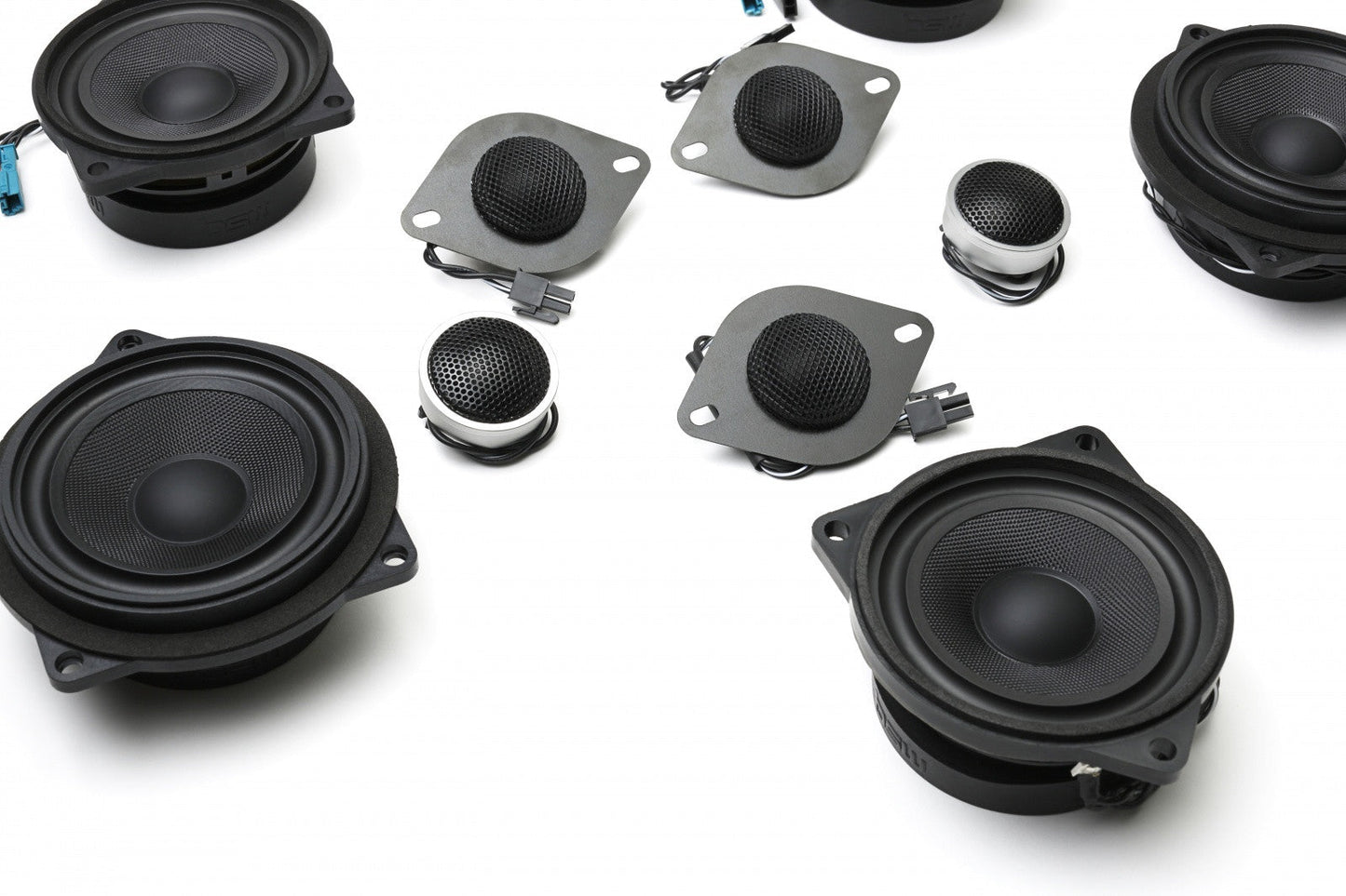 BACKORDERED - SHIPS SECOND HALF OF JULY - RECOMMEND YOU ORDER NOW, LIMITED FUTURE INVENTORY - Stage One BMW Speaker Upgrade for F10 Sedan with Standard Hi-Fi