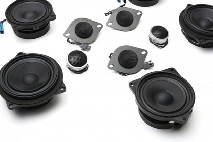 BACKORDERED - SHIPS SECOND HALF OF JULY - RECOMMEND YOU ORDER NOW, LIMITED FUTURE INVENTORY - Stage One BMW Speaker Upgrade for F10 Sedan with Standard Hi-Fi