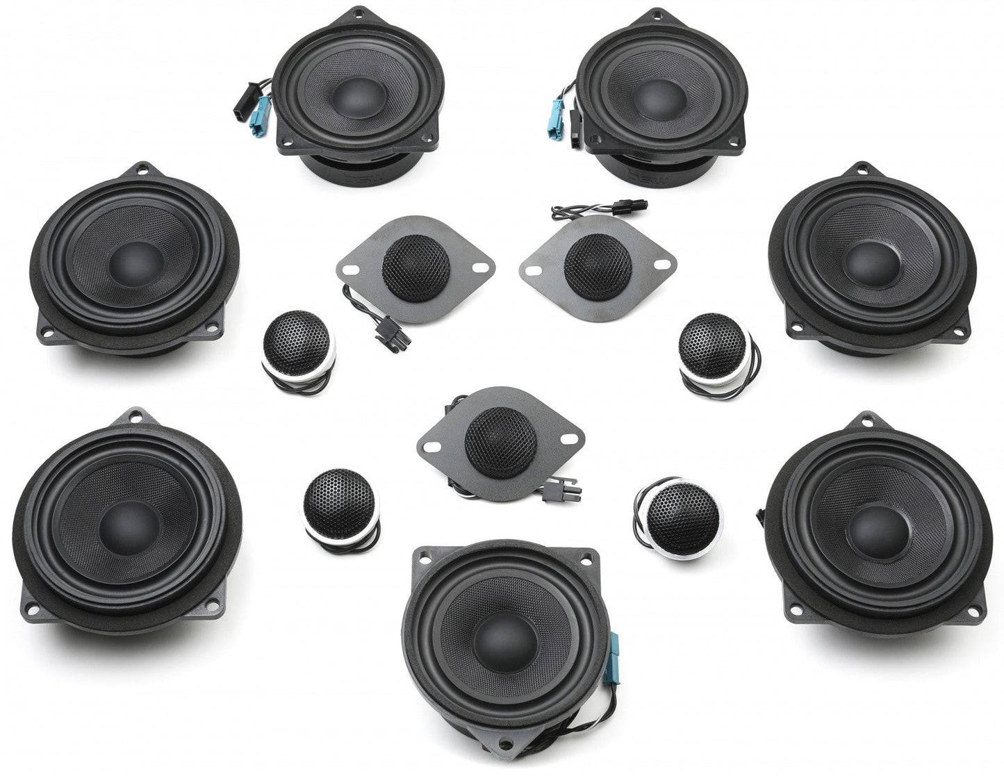 BACKORDERED - SHIPS SECOND HALF OF JULY - RECOMMEND YOU ORDER NOW, LIMITED FUTURE INVENTORY - Stage One BMW Speaker Upgrade for F06/F10 Gran Coupe/Sedan with Harman Kardon
