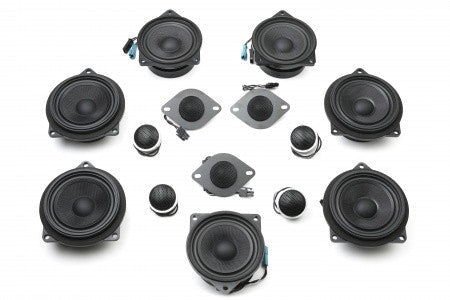 BACKORDERED - SHIPS SECOND HALF OF JULY - RECOMMEND YOU ORDER NOW, LIMITED FUTURE INVENTORY - Stage One BMW Speaker Upgrade for F11 Wagon with Harman Kardon
