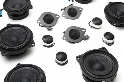 BACKORDERED - SHIPS SECOND HALF OF JULY - RECOMMEND YOU ORDER NOW, LIMITED FUTURE INVENTORY - Stage One BMW Speaker Upgrade for F30/F80 with Harman Kardon