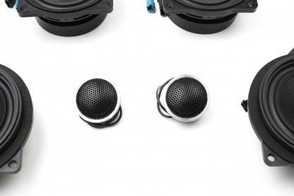 BACKORDERED - SHIPS SECOND HALF OF JULY - RECOMMEND YOU ORDER NOW, LIMITED FUTURE INVENTORY - Stage One BMW Speaker Upgrade for F32/F36/F82 with Standard Hi-Fi