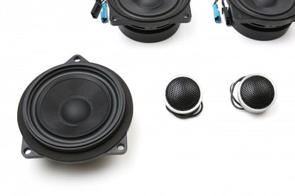 BACKORDERED - SHIPS SECOND HALF OF JULY - RECOMMEND YOU ORDER NOW, LIMITED FUTURE INVENTORY - Stage One BMW Speaker Upgrade for F32/F36/F82 with Standard Hi-Fi