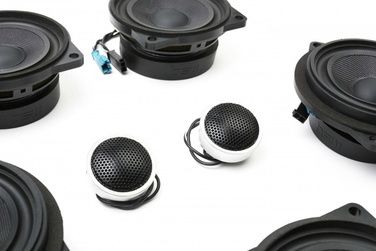 BACKORDERED - SHIPS SECOND HALF OF JULY - RECOMMEND YOU ORDER NOW, LIMITED FUTURE INVENTORY - Stage One BMW Speaker Upgrade for F32/F36/F82 with Standard Hi-Fi