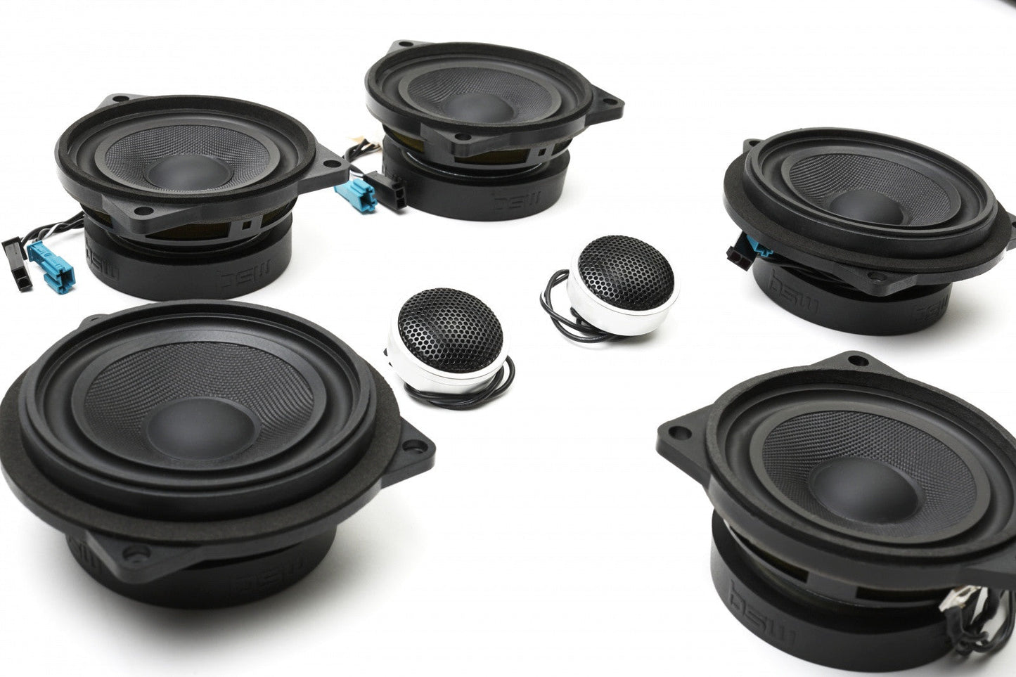 BACKORDERED - SHIPS SECOND HALF OF JULY - RECOMMEND YOU ORDER NOW, LIMITED FUTURE INVENTORY - Stage One BMW Speaker Upgrade for F32/F36/F82 with Standard Hi-Fi