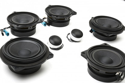 BACKORDERED - SHIPS SECOND HALF OF JULY - RECOMMEND YOU ORDER NOW, LIMITED FUTURE INVENTORY - Stage One BMW Speaker Upgrade for F32/F36/F82 with Standard Hi-Fi