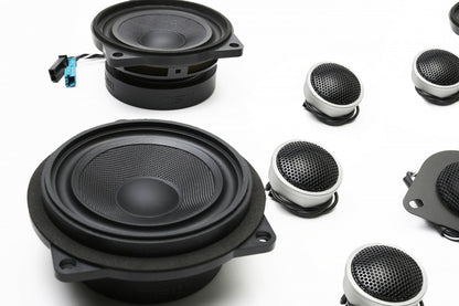 BACKORDERED - SHIPS SECOND HALF OF JULY - RECOMMEND YOU ORDER NOW, LIMITED FUTURE INVENTORY - Stage One BMW Speaker Upgrade for F34 with Harman Kardon