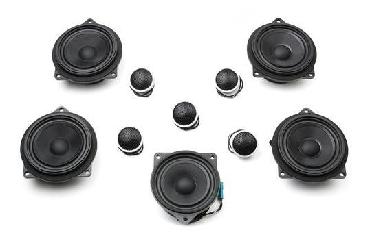 BACKORDERED - SHIPS SECOND HALF OF JULY - RECOMMEND YOU ORDER NOW, LIMITED FUTURE INVENTORY - Stage One BMW Speaker Upgrade for G01/G02 F97/F98 X3/X4 X3M/X4M with Standard Hi-Fi
