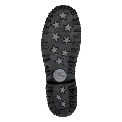 Men's Road Forge Black Engineer Boots - BTM1005