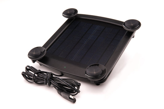 5 Watt Solar 12V Battery Charger with Handlebar Mount