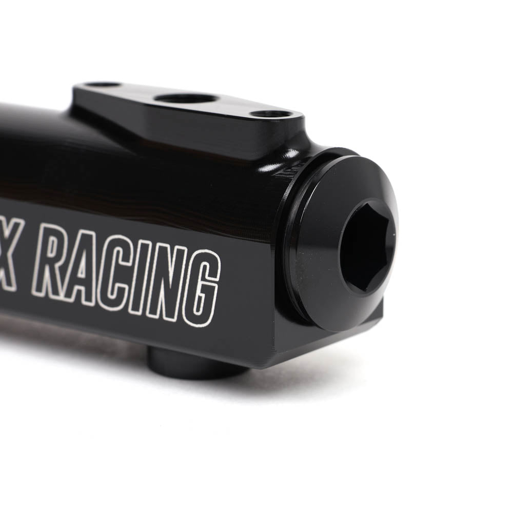 BLOX Racing XTREME Aluminum B-Series Fuel Rail Black - GARAGE SALE