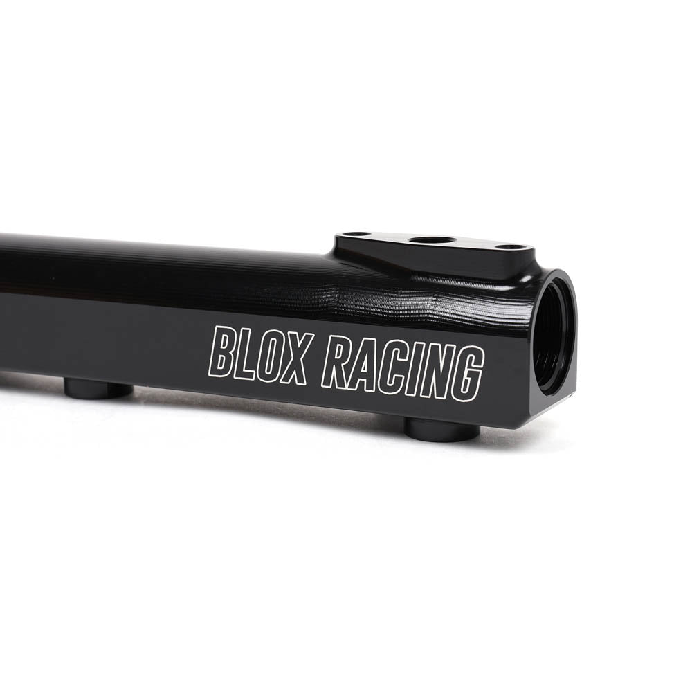 BLOX Racing XTREME Aluminum B-Series Fuel Rail Black - GARAGE SALE