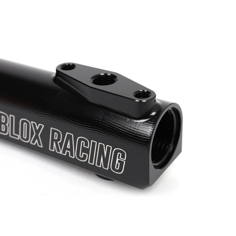 BLOX Racing XTREME Aluminum B-Series Fuel Rail Black - GARAGE SALE