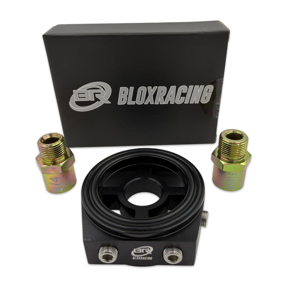 BLOX Racing Oil Filter Block Adapter