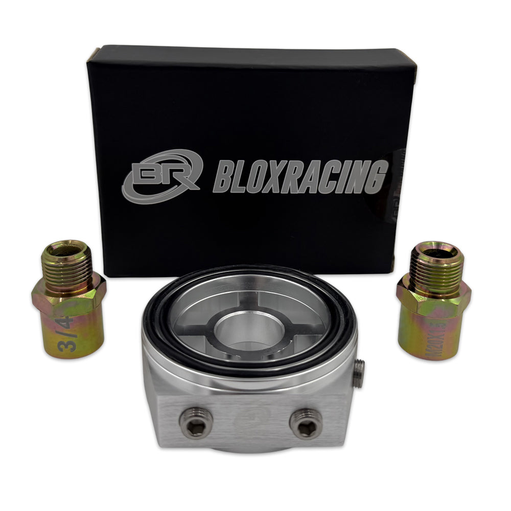 BLOX Racing Oil Filter Block Adapter