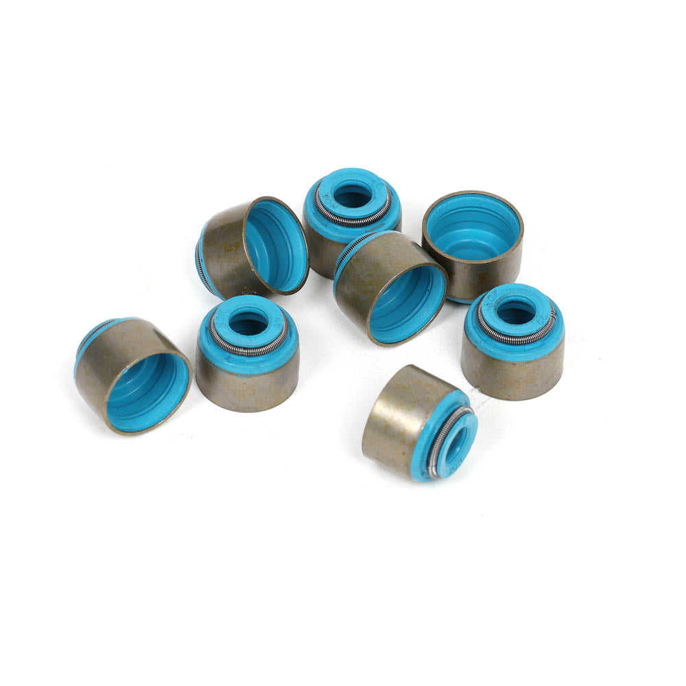 BLOX Racing 5.5mm Valve Stem Seals Blue FKM B/H/K Series - Intake & Exhaust