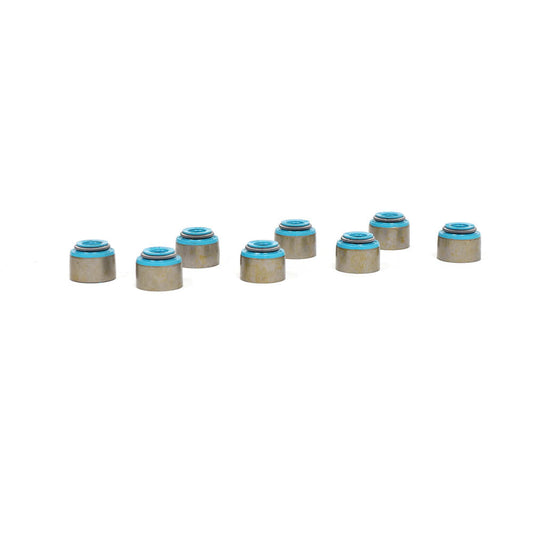 BLOX Racing 5.5mm Valve Stem Seals Blue FKM B/H/K Series - Intake & Exhaust