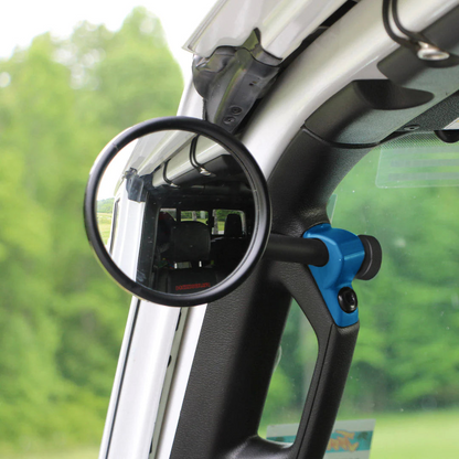 A-PILLAR SIDE MIRRORS FOR 2018 - 2023 JEEP WRANGLER JL & GLADIATOR - CMM OFFROAD