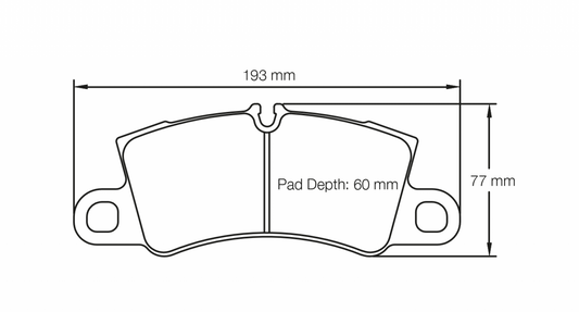 PAGID Racing Pagid Racing 4581 RSL1 Compound Brake Pads 4581-RSL1