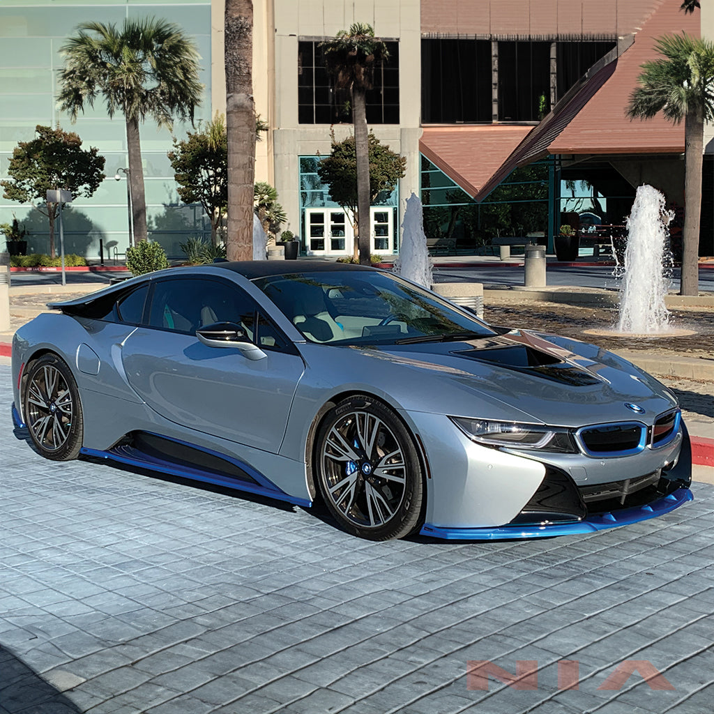 NIA BMW i8 Roadster NIA Side Skirt Splitter Extension Blades 2019-2020 I819-SD-RWB