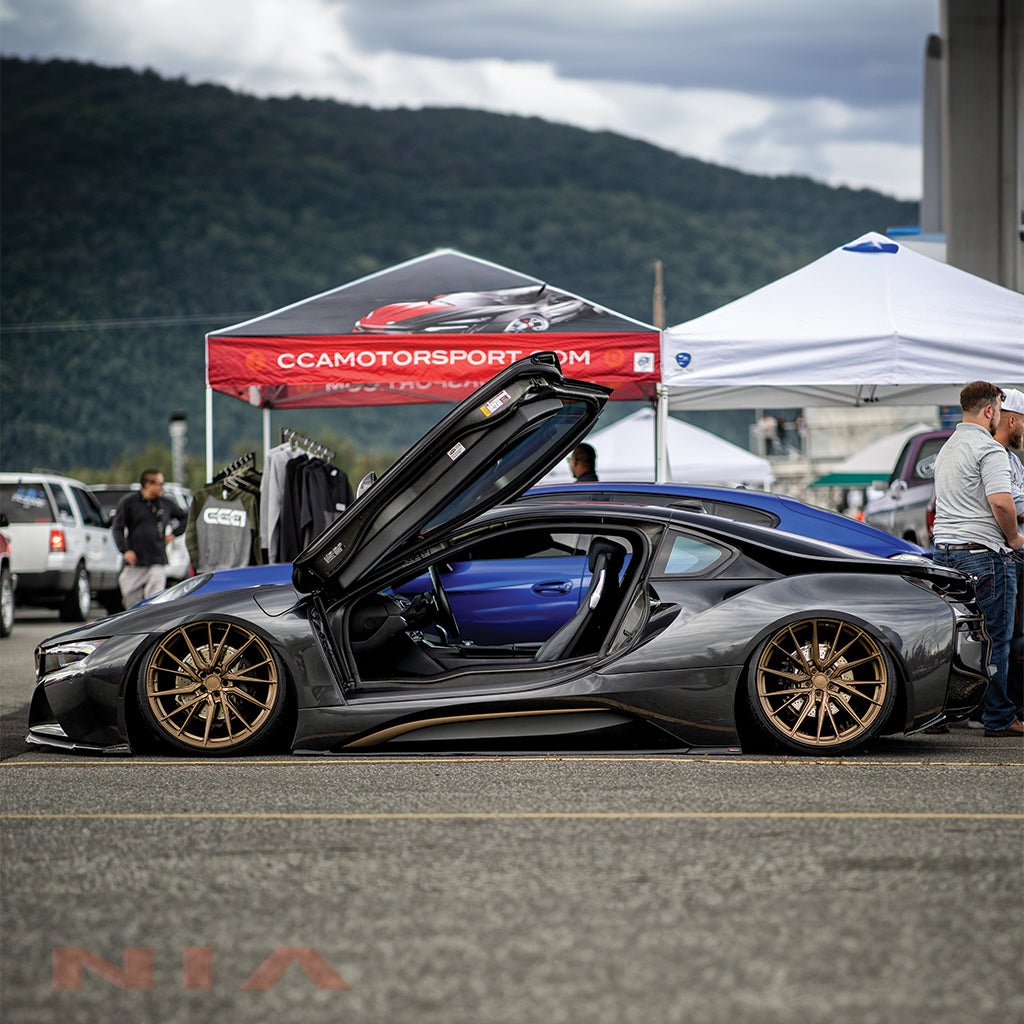 NIA BMW i8 NIA Full Splitter Lip Body Kit (Front, Sides, Rears) 2014-2020 I814-FK-RWB