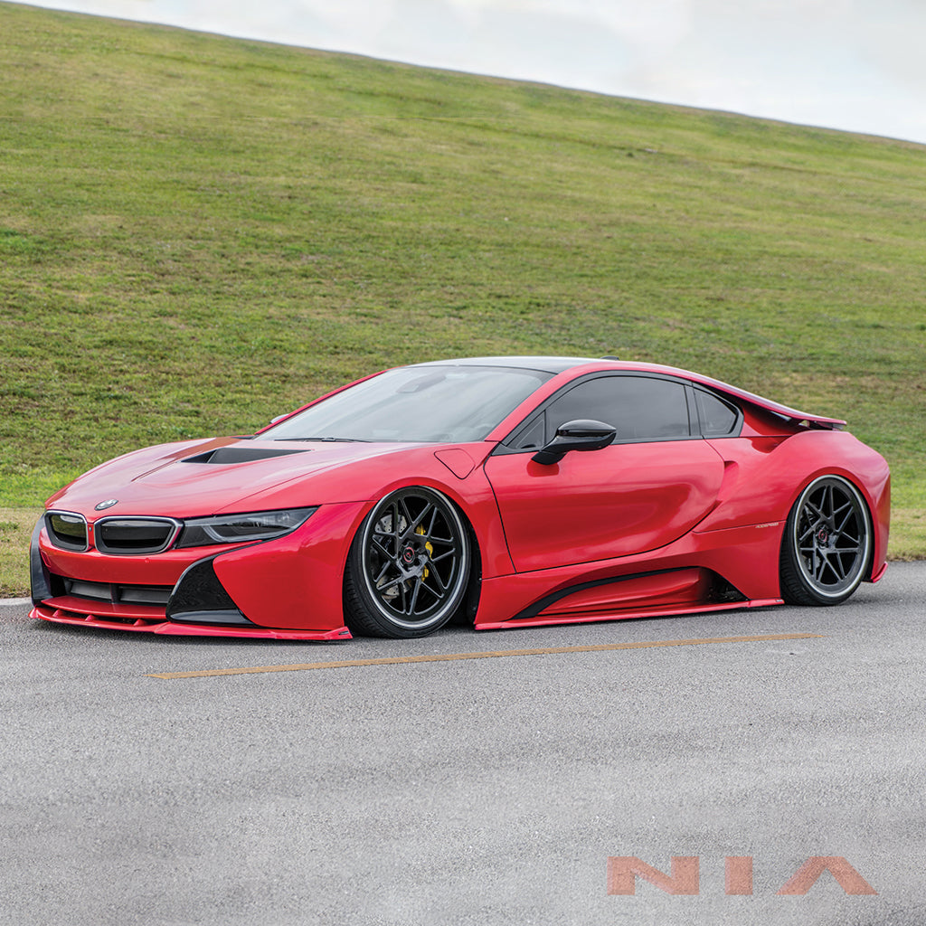 NIA BMW i8 Roadster NIA Side Skirt Splitter Extension Blades 2019-2020 I819-SD-RWB