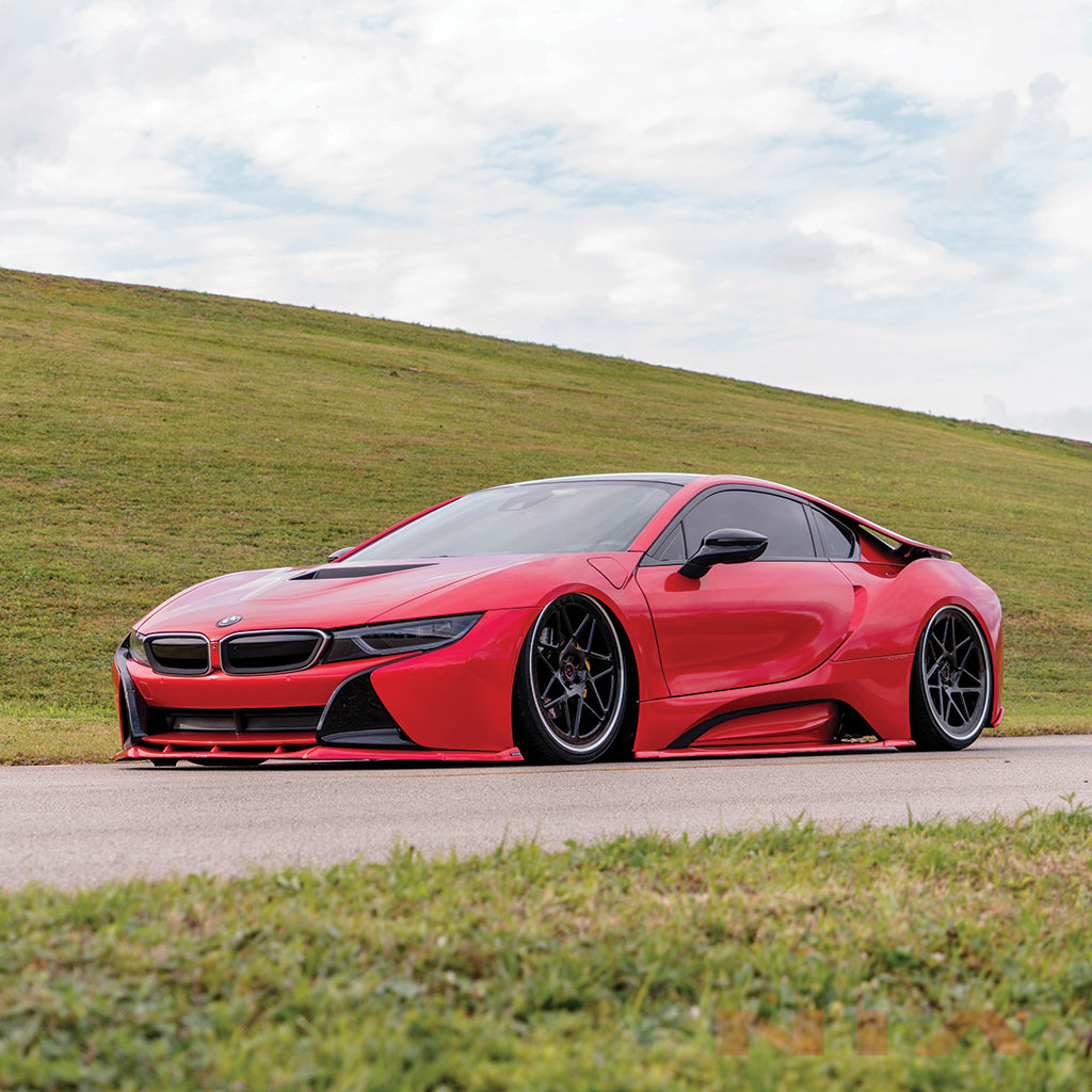 NIA BMW i8 NIA Full Splitter Lip Body Kit (Front, Sides, Rears) 2014-2020 I814-FK-RWB
