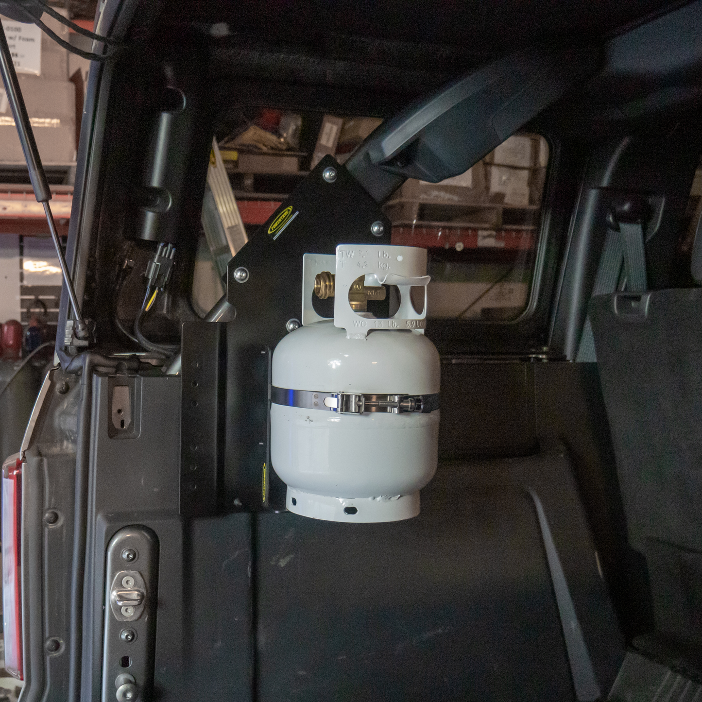 4 Door Bronco Plate - Power Tank or Propane Tank mount (6th Gen 2021+)