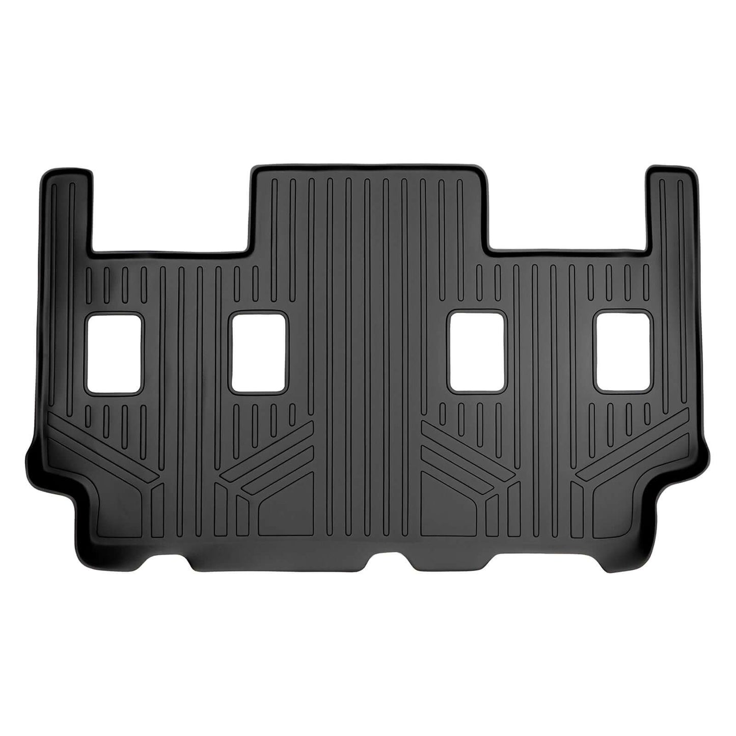 SMARTLINER Custom Fit Floor Liners For 2011 - 2017 Ford Expedition EL/ Lincoln Navigator with 2nd Row Bucket Seats (without Console)