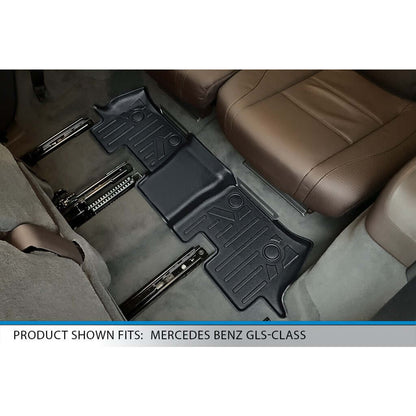 SMARTLINER Floor Liners for 2020-2024 Mercedes-Benz GLS-Class 7 Passenger (2nd Row Bench)
