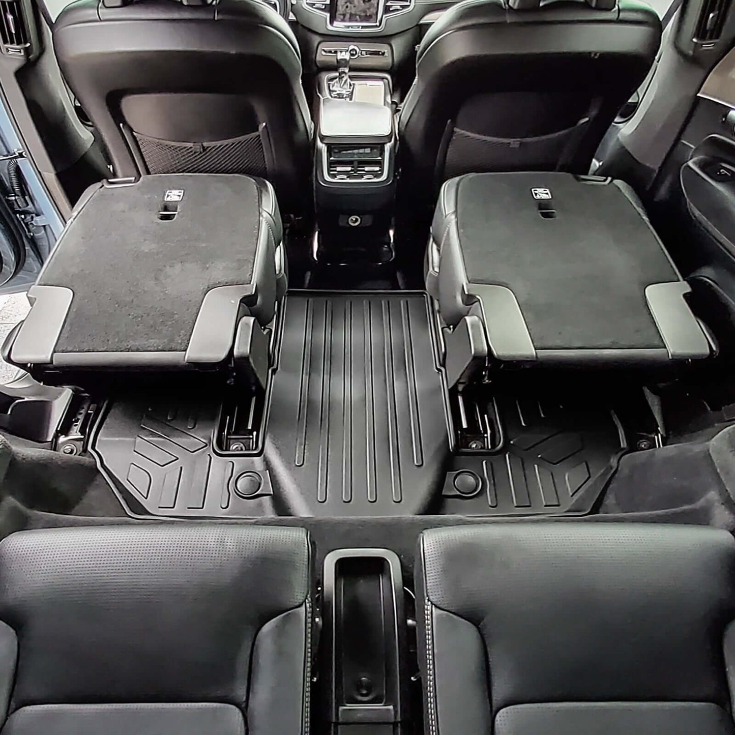 SMARTLINER Custom Fit Floor Liners For 2021-2026 Volvo XC90 (7 Passenger Models)