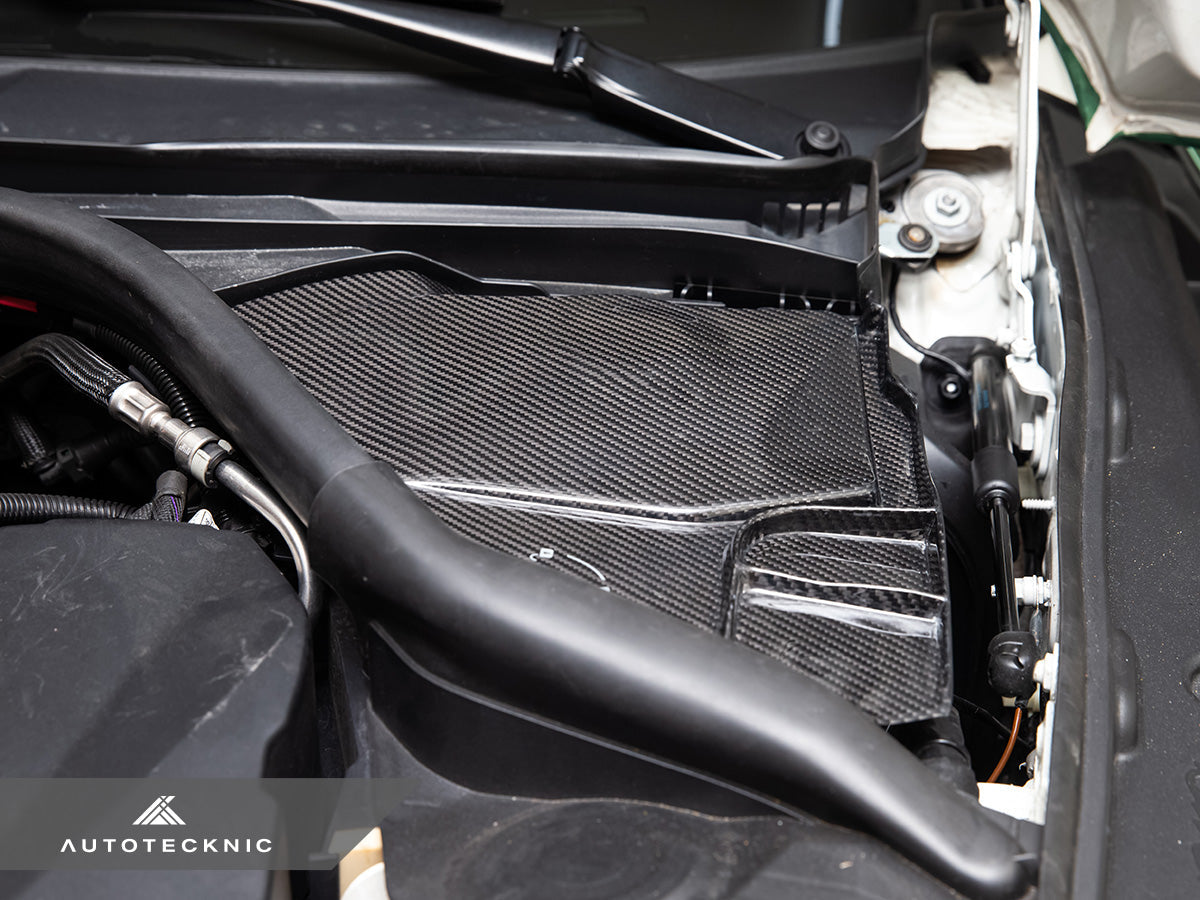 AutoTecknic Dry Carbon Engine Cowl Panel Trim Set - BMW G29 Z4