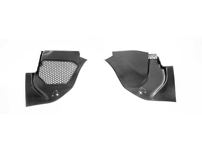 AutoTecknic Dry Carbon Engine Cowl Panel Trim Set - BMW F90 M5
