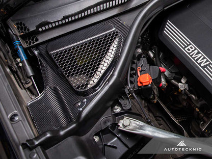 AutoTecknic Dry Carbon Engine Cowl Panel Trim Set - F97 X3M | F98 X4M