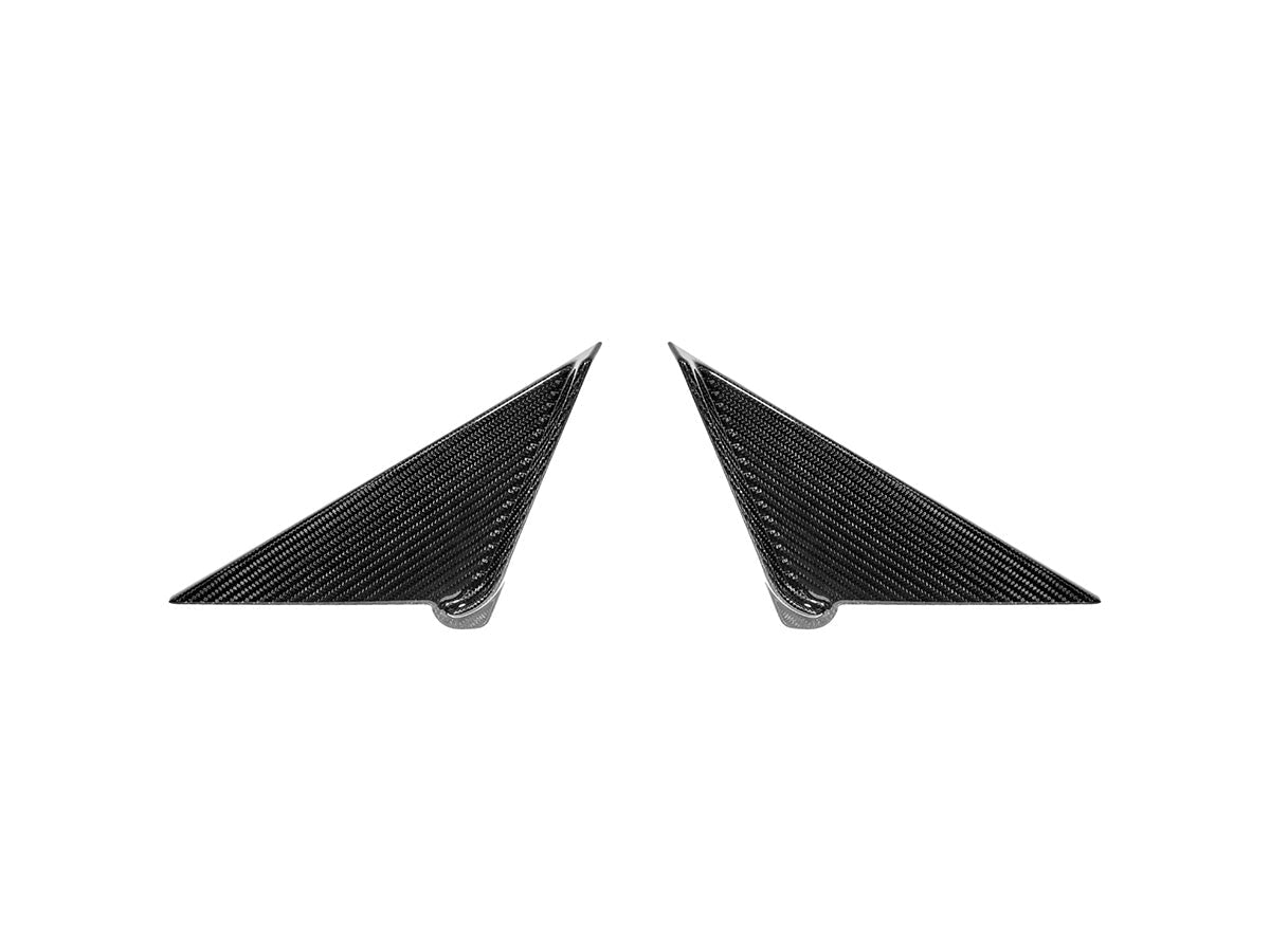 AutoTecknic Dry Carbon Side Mirror Wind Deflector Set - BMW G90/ G99 M5