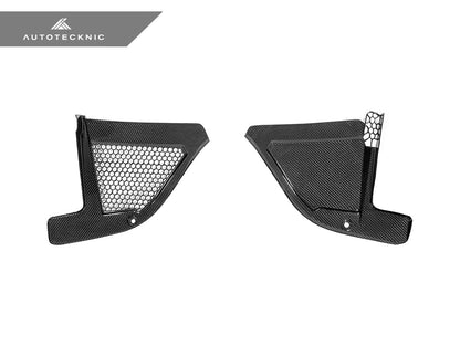AutoTecknic Dry Carbon Engine Cowl Panel Trim Set - G05 X5 | G06 X6 | G07 X7
