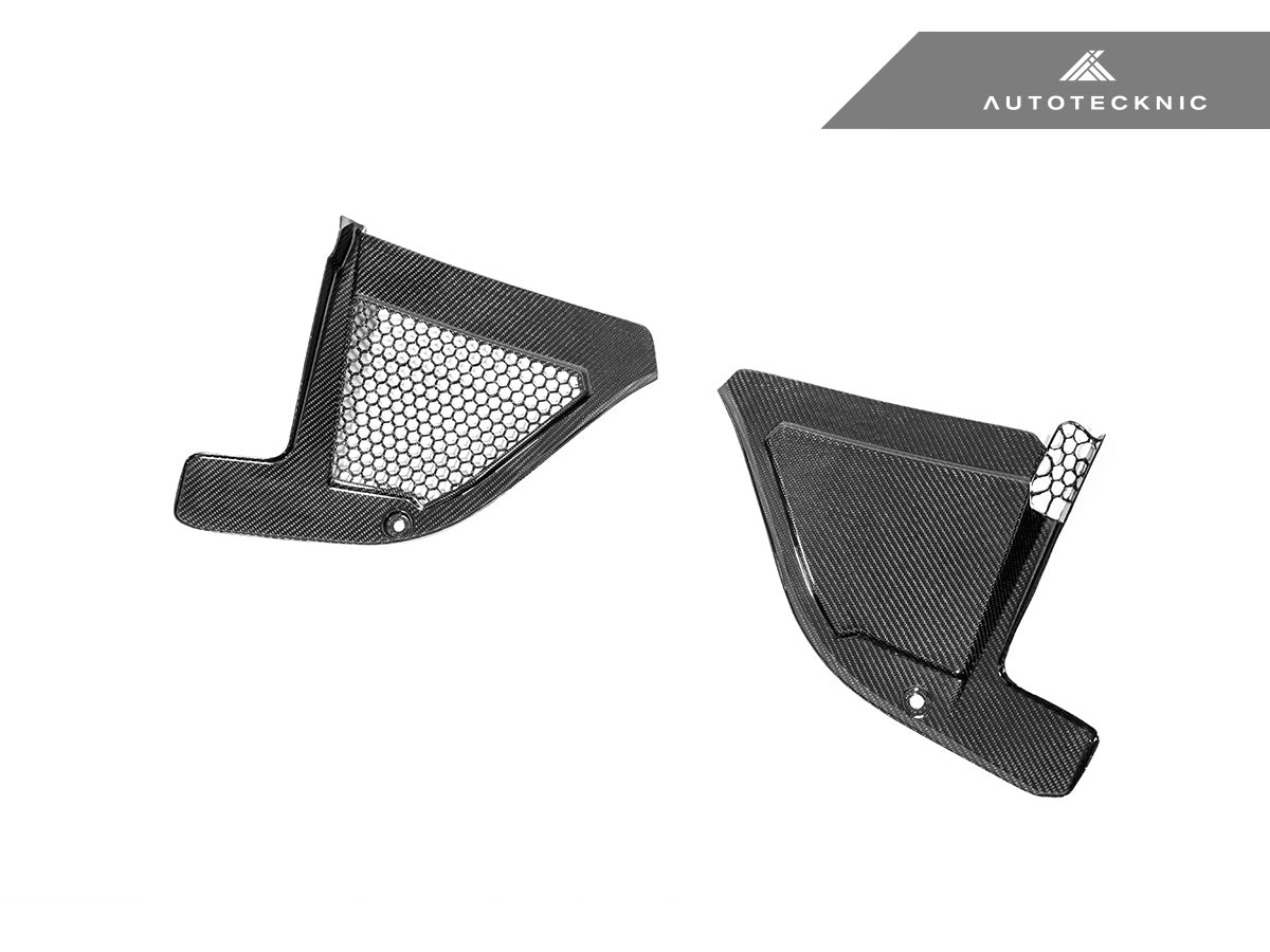 AutoTecknic Dry Carbon Engine Cowl Panel Trim Set - G09 XM