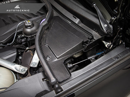 AutoTecknic Dry Carbon Engine Cowl Panel Trim Set - G05 X5 | G06 X6 | G07 X7