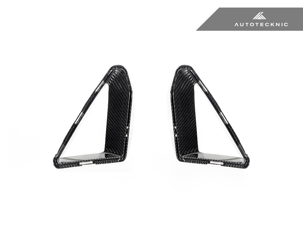 AutoTecknic Front Bumper Carbon Air Curtain Set - G90/ G99 M5