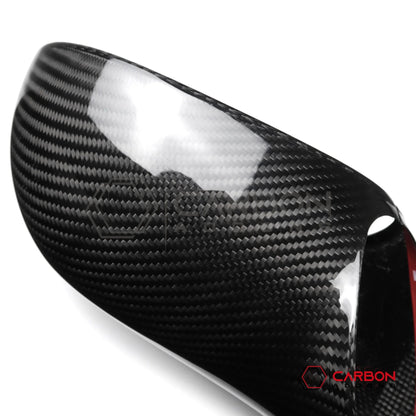 C6 Corvette (2005–2013) Real Carbon Fiber Side Mirror Cap Covers – Fits Stingray, Z06, Grand Sport & ZR1