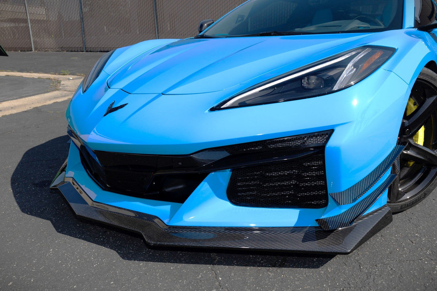 Chevrolet Corvette C8 Z06, E Ray, ZR1, Grand Sport Carbon Fiber Front Splitter/ Airdam/ Lip