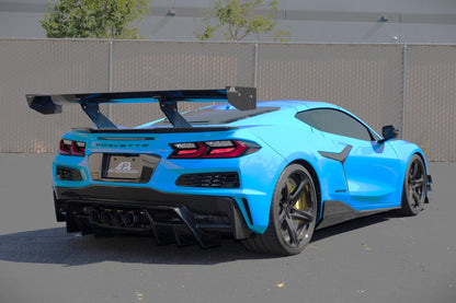Chevrolet Corvette C8 Z06/ E Ray/ ZR1/ Grand Sport Carbon Fiber Side Rocker Extensions/ Side Skirts