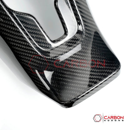 C8 Corvette Real Carbon Fiber Waterfall Panel Trim Cover | Interior Overlay (2020–2026)