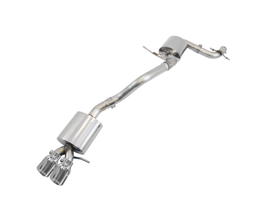 AWE Tuning Touring Edition Exhaust for MK6 GLI 2.0T - MK6 Jetta 1.8T - Polished Silver Tips 3015-22058